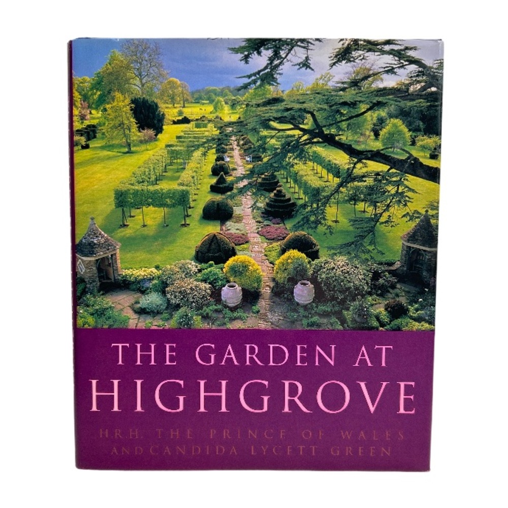 The Garden At Highgrove Hardcover Vintage 2003 Edition Collector Book